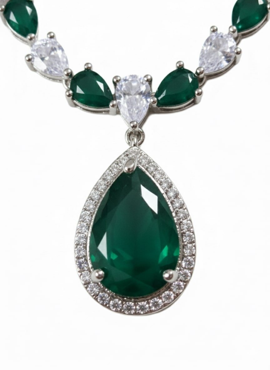 Amethyst Shine Necklace - Opal Touch