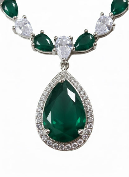 Amethyst Shine Necklace - Opal Touch