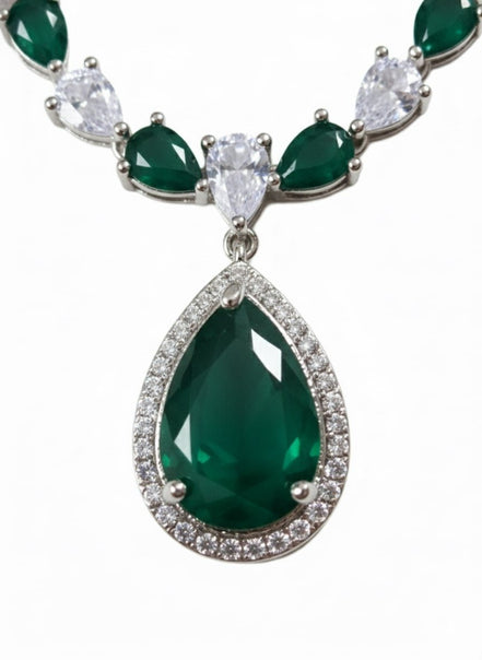 Amethyst Shine Necklace - Opal Touch