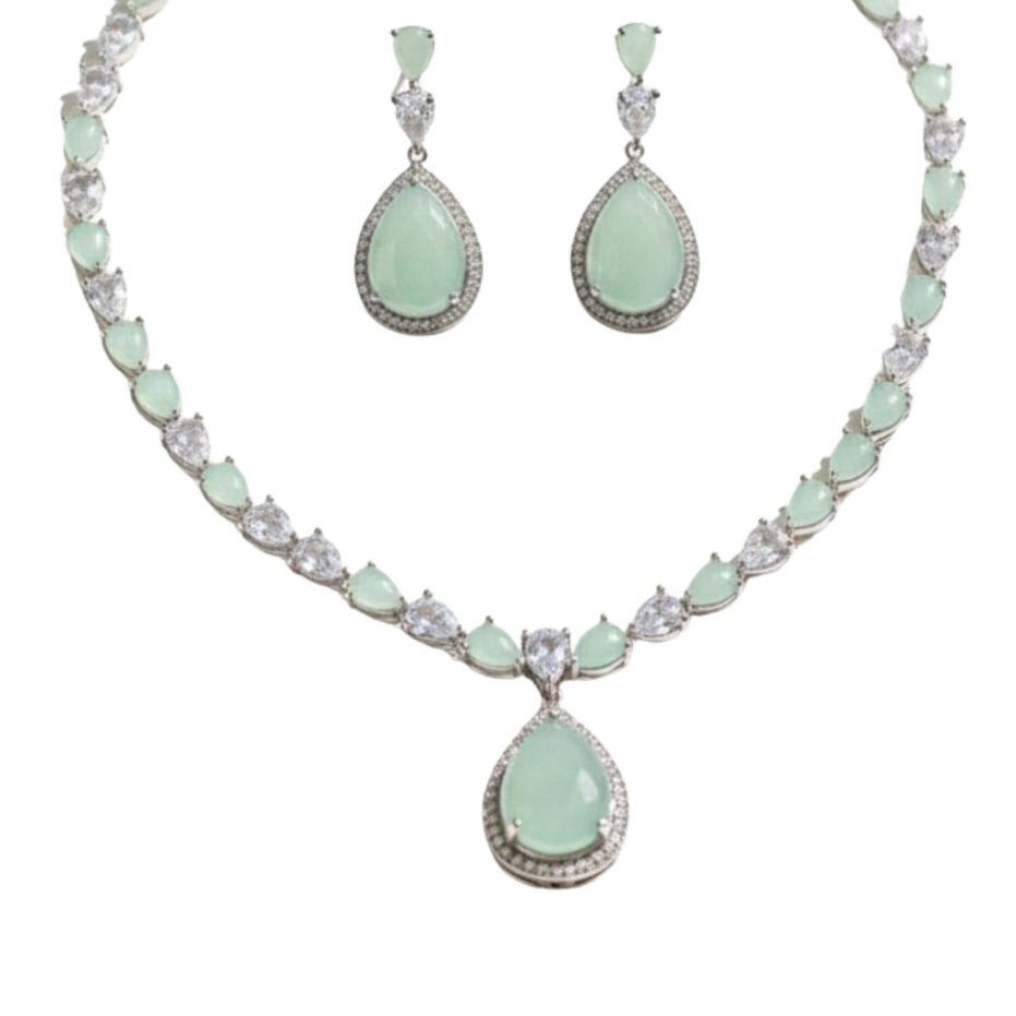 Amethyst Shine Necklace - Opal Touch
