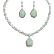 Amethyst Shine Necklace - Opal Touch
