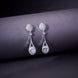 Opal Touch - Amethyst Sparkle Earrings - Earrings