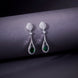 Opal Touch - Amethyst Sparkle Earrings - Earrings