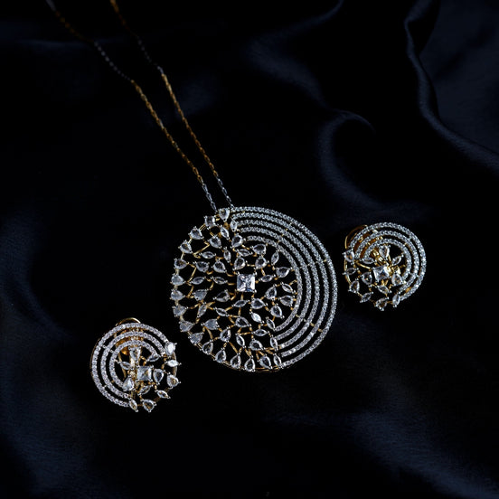 Locket Set - Anigalan Star Gold Plated Locket Set - Opal Touch