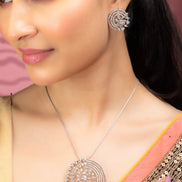Locket Set - Anigalan Star Rhodium Locket Set - Opal Touch