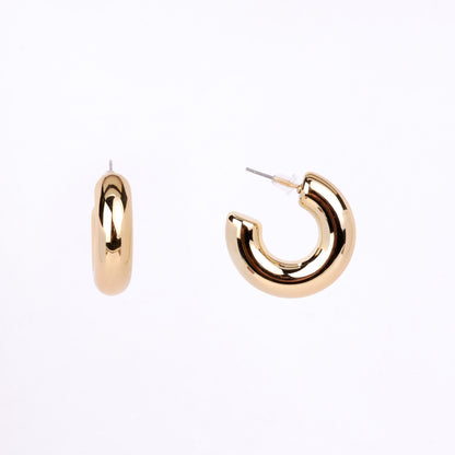 Combo - Anti - Tarnish Half Loop Gold Plated Studs (Pack of 3) - Opal Touch