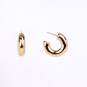 Combo - Anti - Tarnish Half Loop Gold Plated Studs (Pack of 3) - Opal Touch