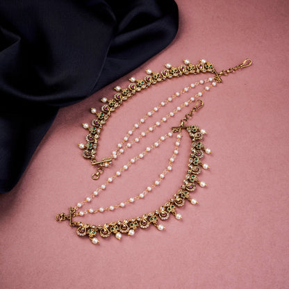 Kaan Chain - Antique Vel Hair Chain - Opal Touch