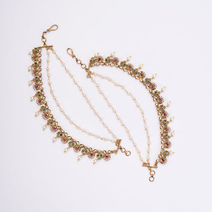 Kaan Chain - Antique Vel Hair Chain - Opal Touch