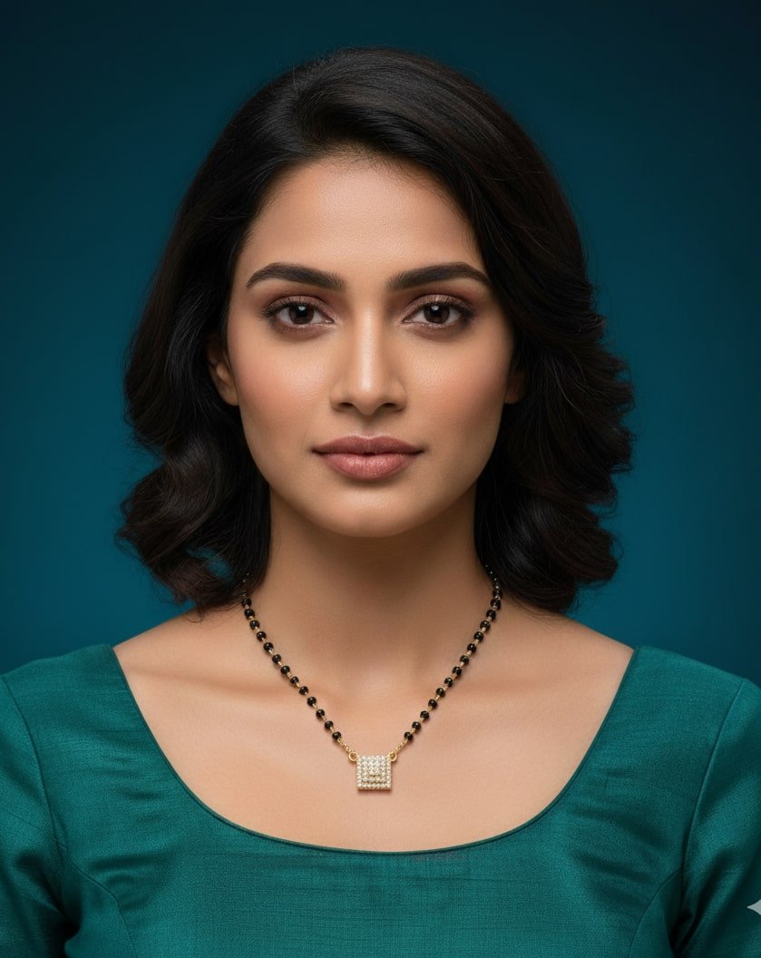 Aurelian Love Knot Mangalsutra - Opal Touch