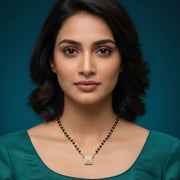 Aurelian Love Knot Mangalsutra - Opal Touch