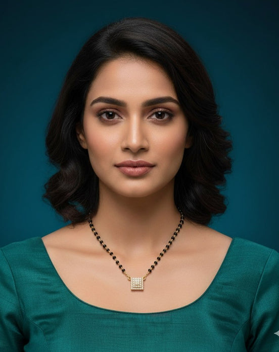 Aurelian Love Knot Mangalsutra - Opal Touch
