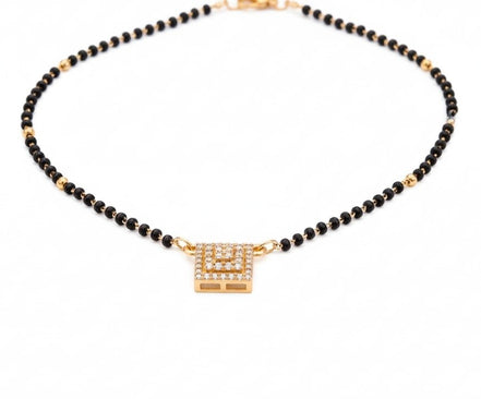 Aurelian Love Knot Mangalsutra - Opal Touch