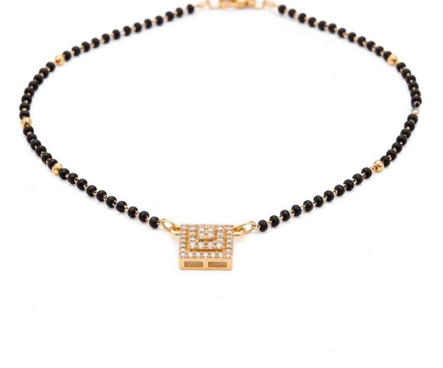 Aurelian Love Knot Mangalsutra - Opal Touch