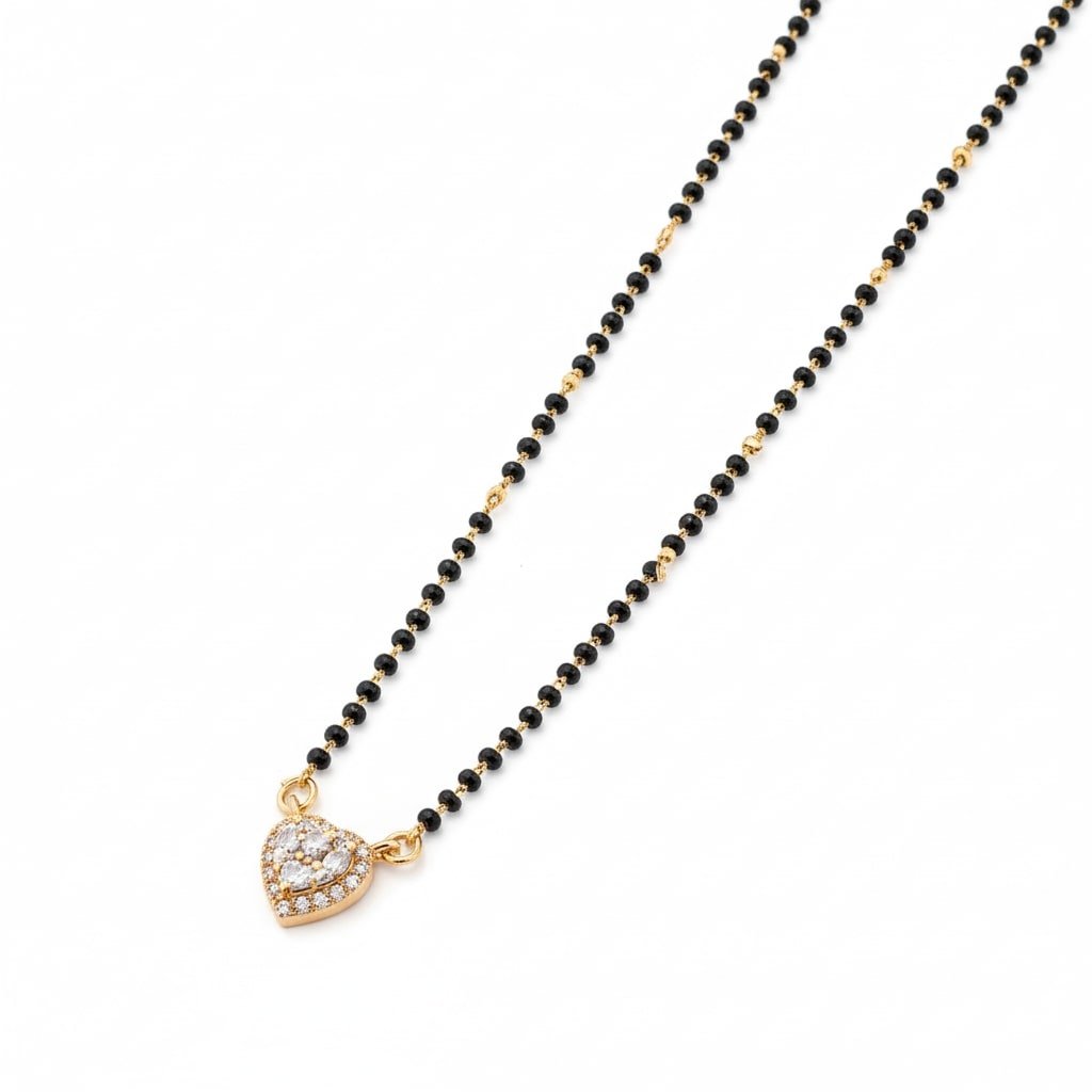 Auric Embrace Mangalsutra - Opal Touch