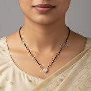 Auric Embrace Mangalsutra - Opal Touch
