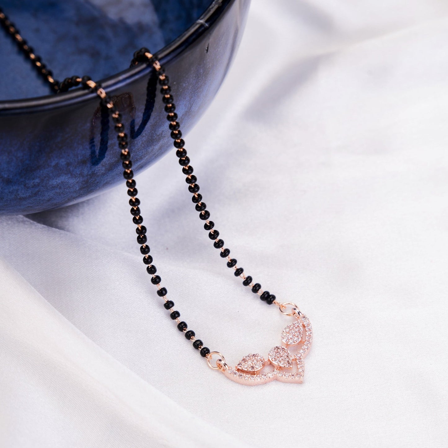 Mangalsutra - Aurora's Blush Mangalsutra - Opal Touch