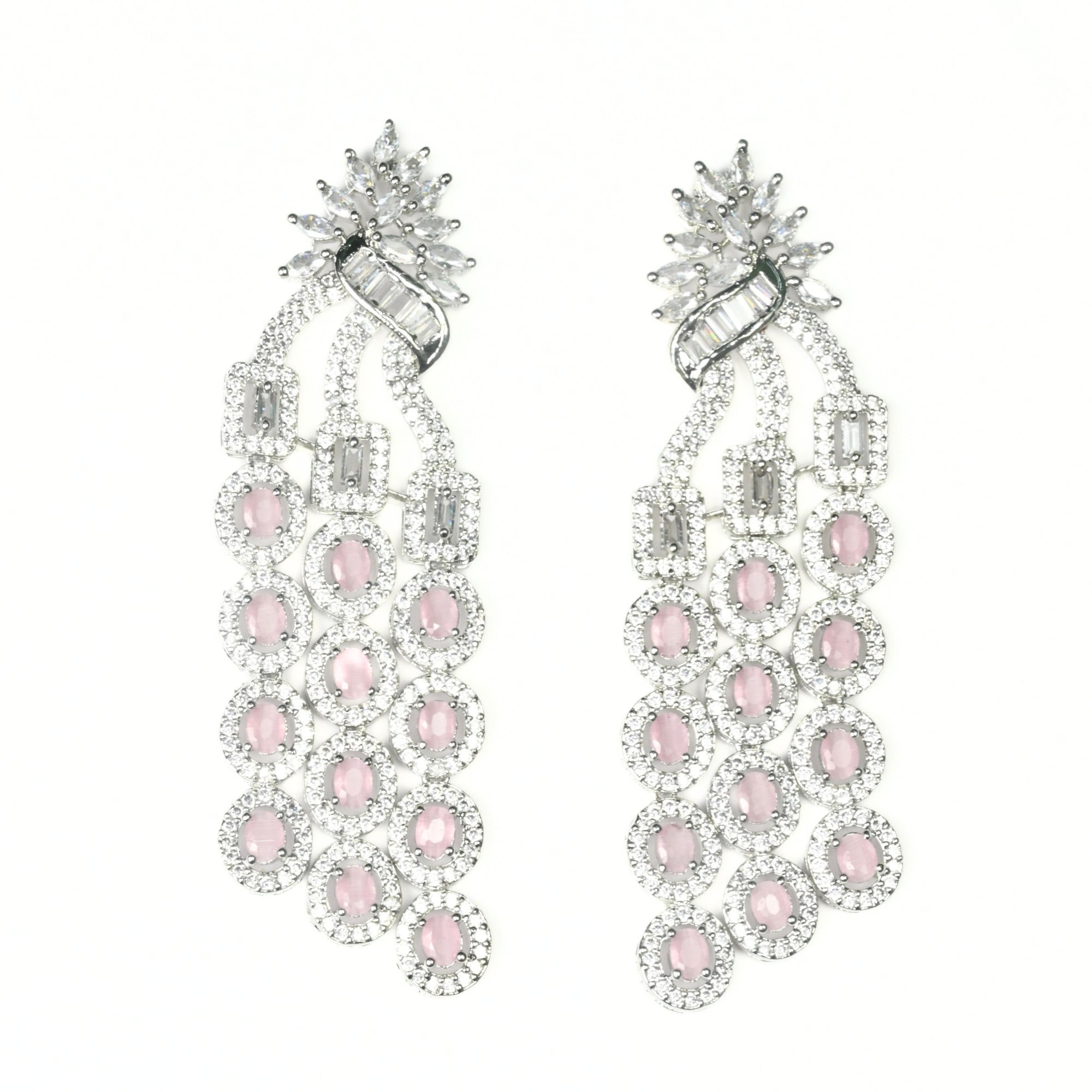 Earrings - Azure Bliss Dangler Earrings - Opal Touch