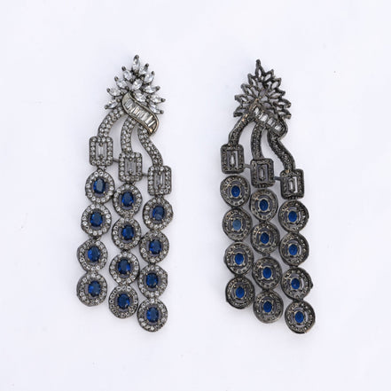 Earrings - Azure Bliss Dangler Earrings - Opal Touch