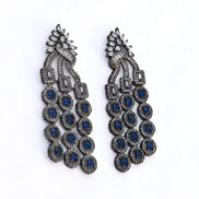 Earrings - Azure Bliss Dangler Earrings - Opal Touch