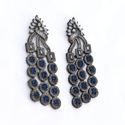 Earrings - Azure Bliss Dangler Earrings - Opal Touch