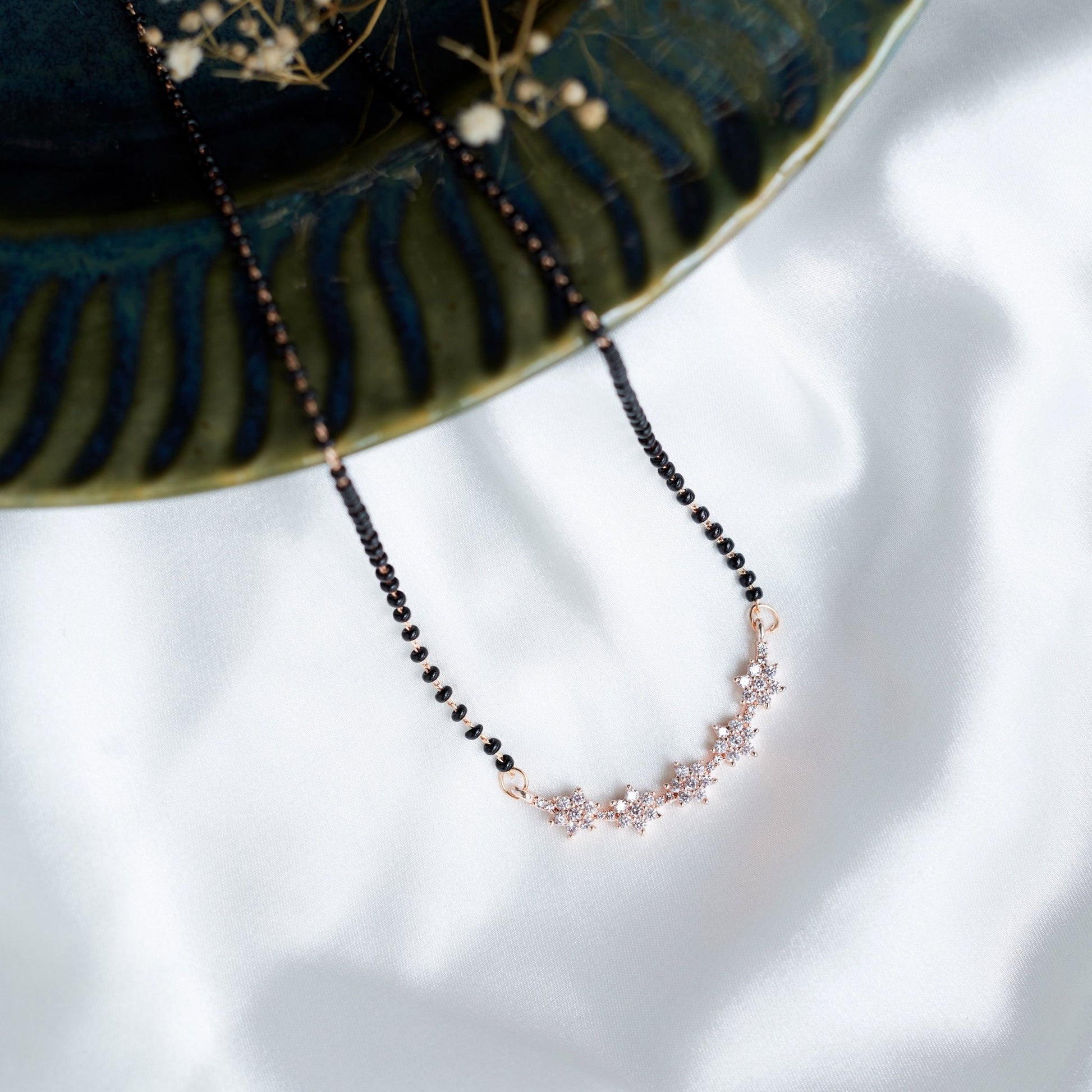 Mangalsutra - Beaded Grace Mangalsutra - Opal Touch