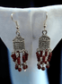 Opal Touch - Beautiful Oxidized Hook Danglers - Jhumka