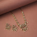 Necklace - Bird Enchanted Mehendi Plated Necklace Set - Opal Touch