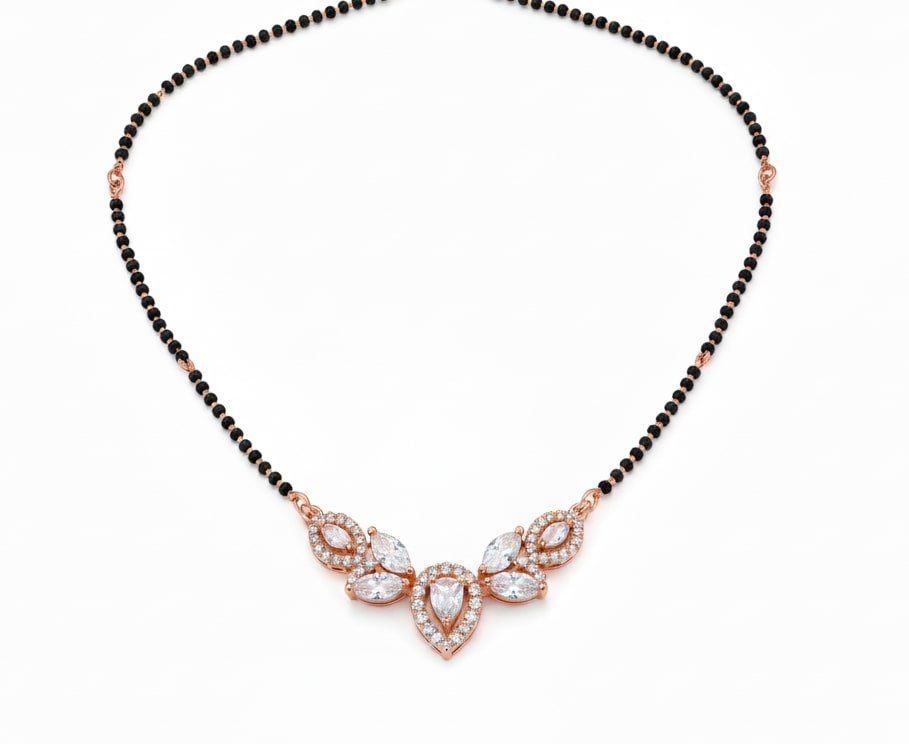 Bloom of Venus Mangalsutra - Opal Touch