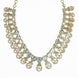 Necklace - Blooming Elegance Gold Plated Necklace - Opal Touch