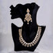 Necklace - Blooming Elegance Gold Plated Necklace - Opal Touch