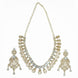 Necklace - Blooming Elegance Gold Plated Necklace - Opal Touch