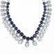 Necklace - Blooming Elegance Rhodium Necklace - Opal Touch