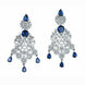 Necklace - Blooming Elegance Rhodium Necklace - Opal Touch