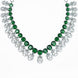 Necklace - Blooming Elegance Rhodium Necklace - Opal Touch