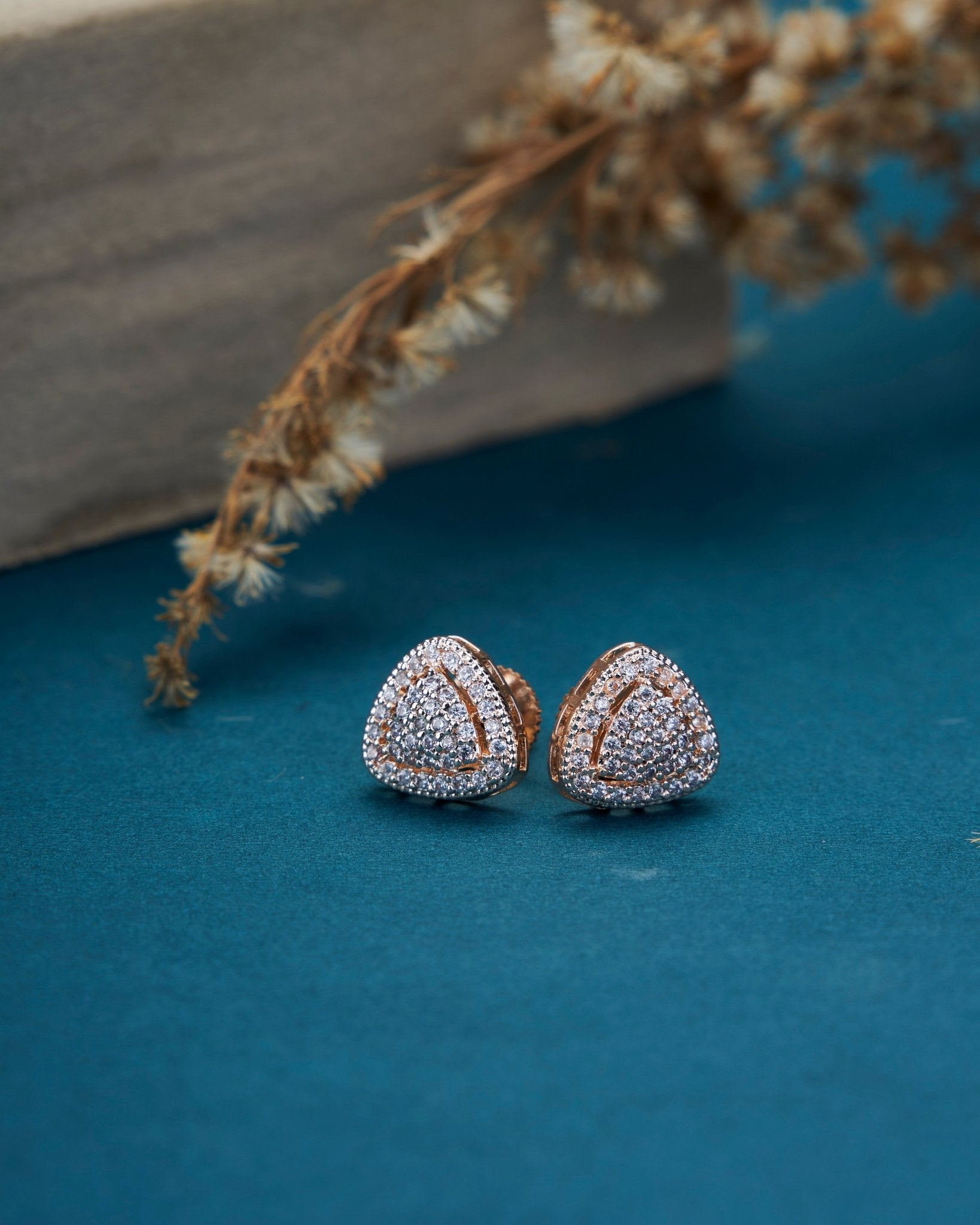 Opal Touch - Blossom Blush Opal Studs - Studs