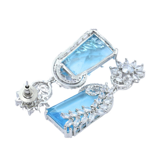 Blue Turquoise Delight Earrings - Opal Touch