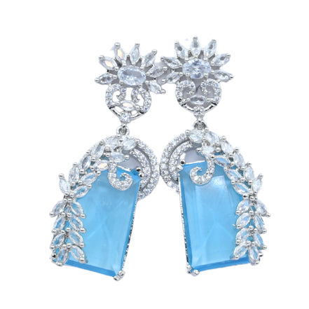 Blue Turquoise Delight Earrings - Opal Touch