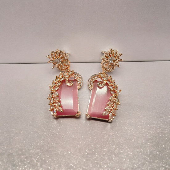 Earrings - Blush Bloom Earrings - Opal Touch