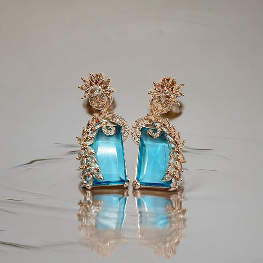 Earrings - Blush Bloom Earrings - Opal Touch