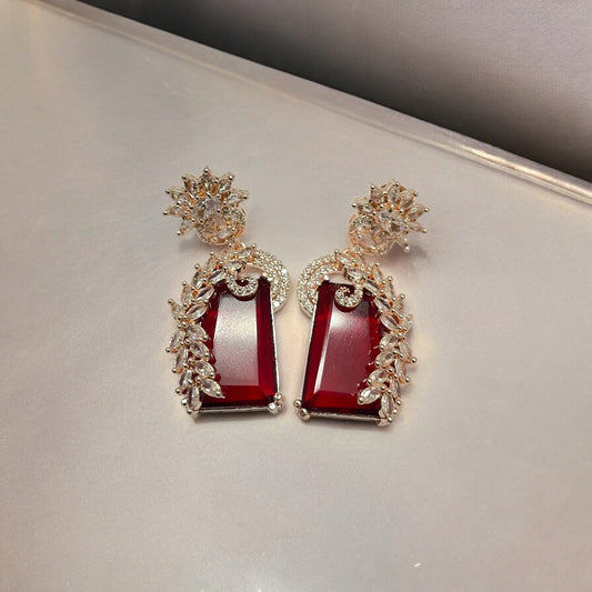 Earrings - Blush Bloom Earrings - Opal Touch