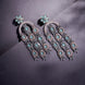 Earrings - Blush Glow Dangler Earrings - Opal Touch