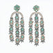 Earrings - Blush Glow Dangler Earrings - Opal Touch