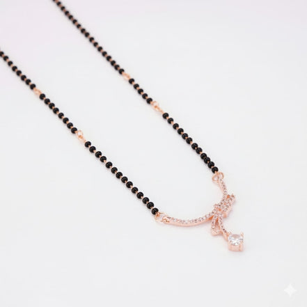 Blush Harmony Mangalsutra - Opal Touch