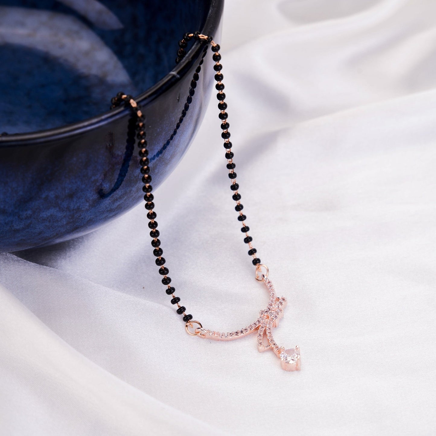 Mangalsutra - Blush Harmony Mangalsutra - Opal Touch