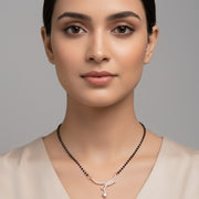 Blush Harmony Mangalsutra - Opal Touch