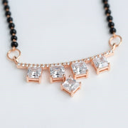 Blushing Bloom Mangalsutra - Opal Touch