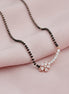 Blushing Rose Mangalsutra - Opal Touch