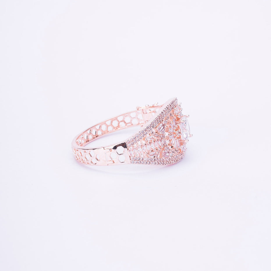 Opal Touch - Bridal Cubic Zirconia Bracelet - Bracelet