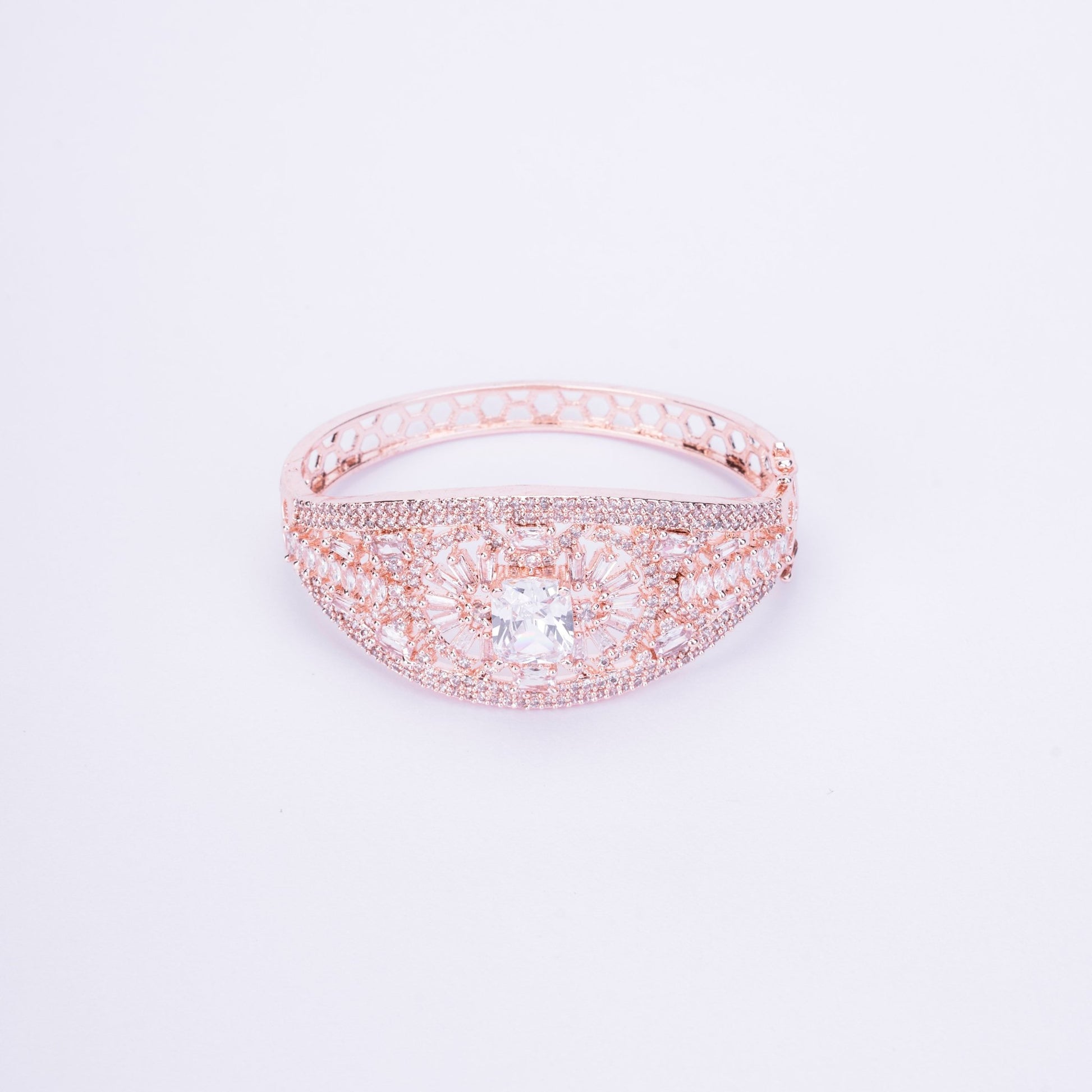 Opal Touch - Bridal Cubic Zirconia Bracelet - Bracelet